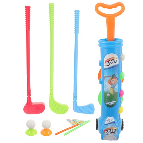 Plastic kids golf toy set - plastic,
